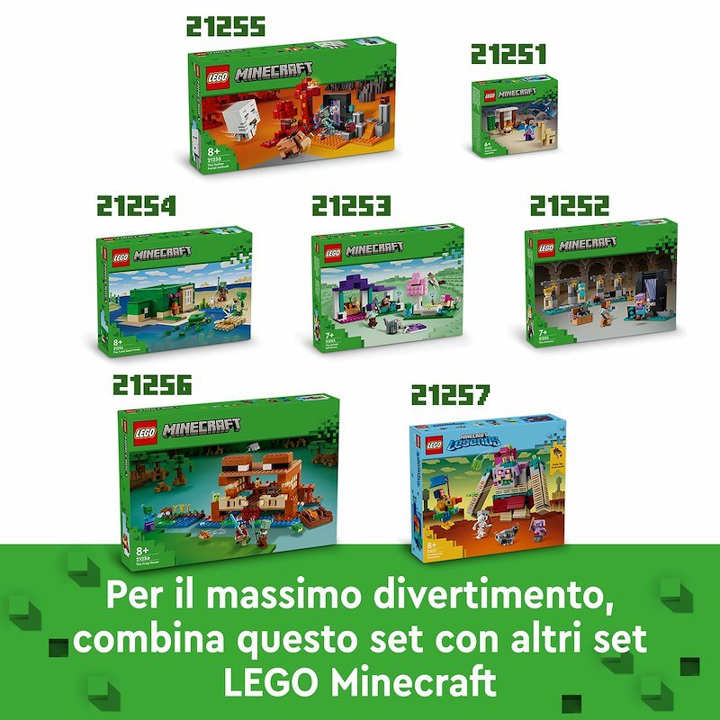 Lego® La casa-rana Minecraft  21256