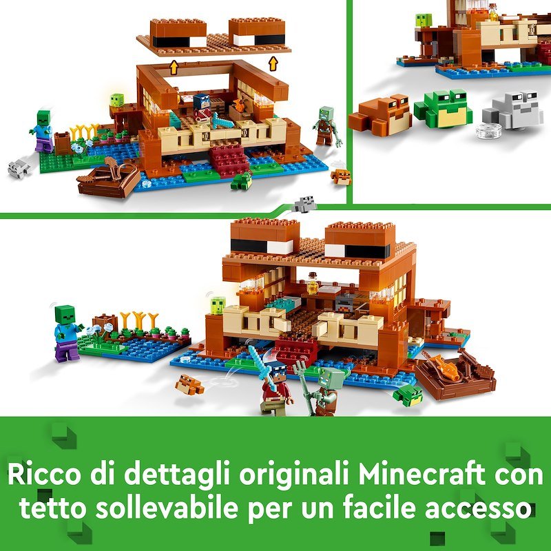 Lego® La casa-rana Minecraft  21256