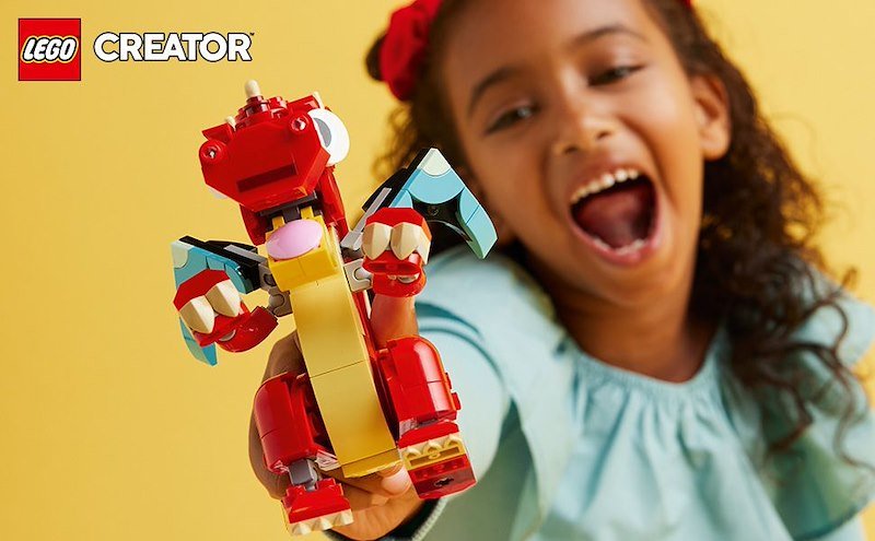 Lego® CREATOR Drago rosso 3 in 1 31145