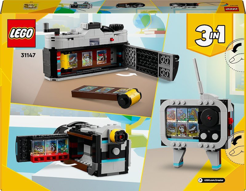 Lego® Creator 3 in 1 Fotocamera retrò 31147
