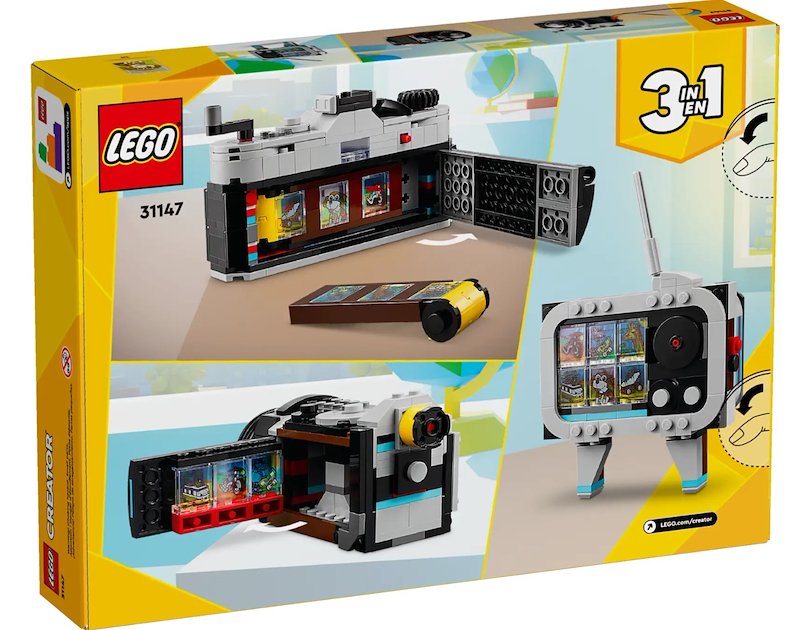 Lego® Creator 3 in 1 Fotocamera retrò 31147