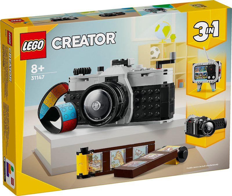 Lego® Creator 3 in 1 Fotocamera retrò 31147