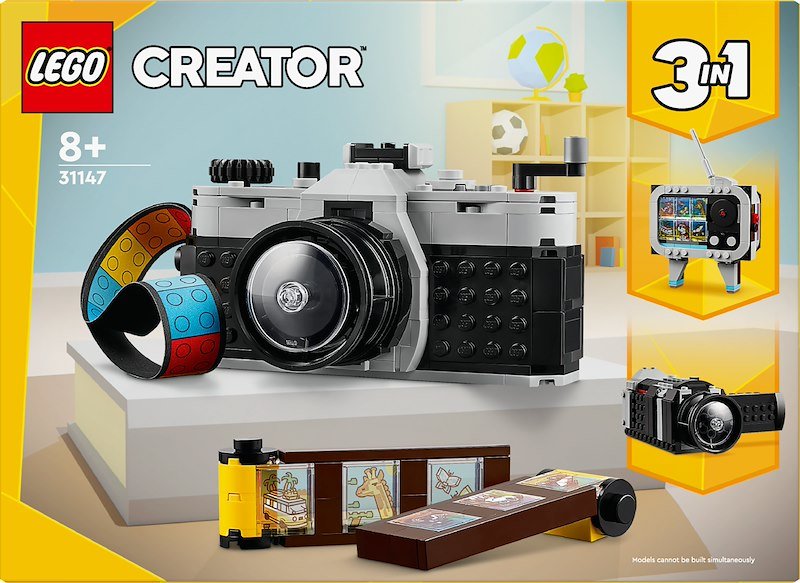 Lego® Creator 3 in 1 Fotocamera retrò 31147