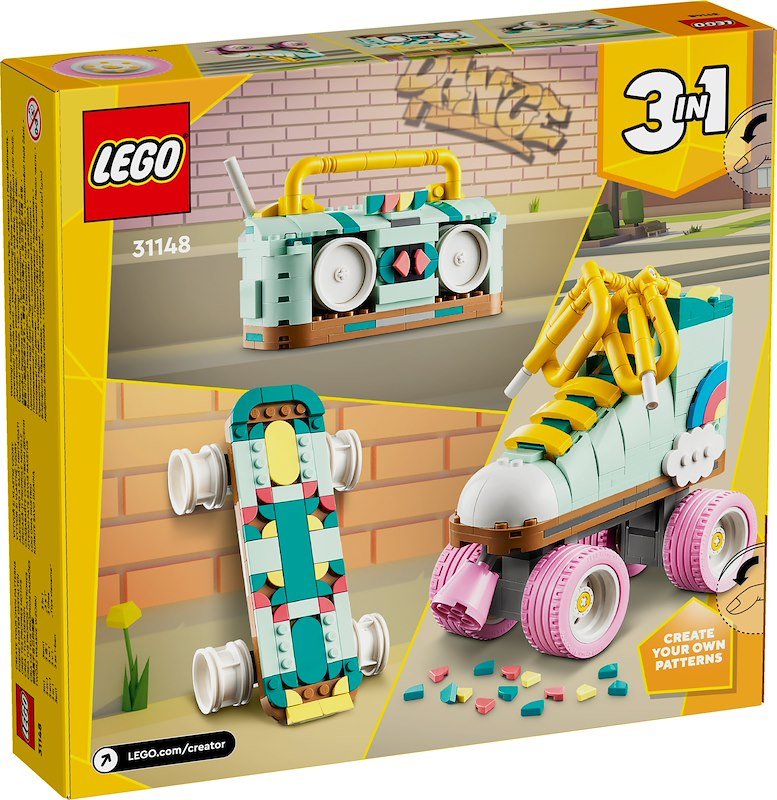 Lego® CREATOR Pattino a rotelle retrò  31148