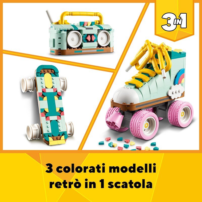 Lego® CREATOR Pattino a rotelle retrò  31148