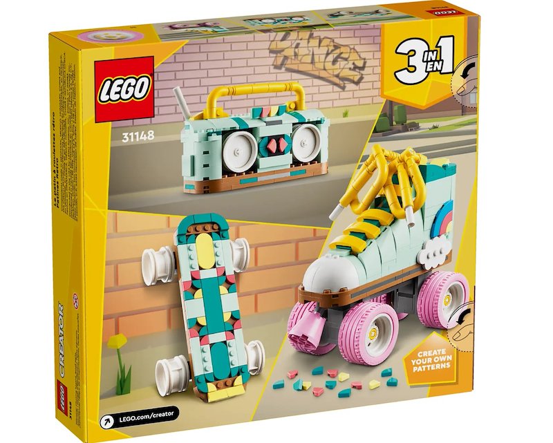 Lego® CREATOR Pattino a rotelle retrò  31148