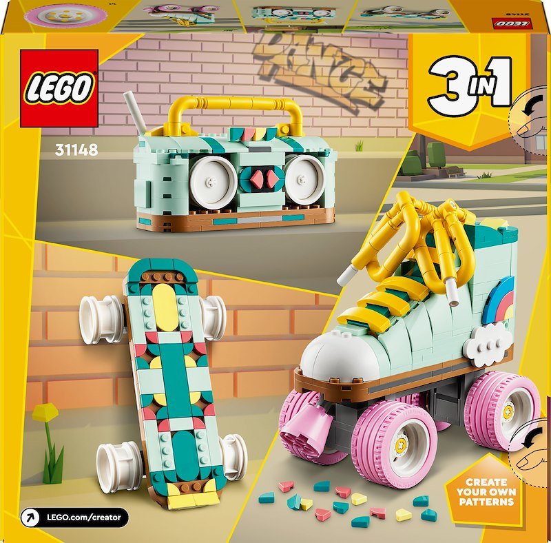 Lego® CREATOR Pattino a rotelle retrò  31148