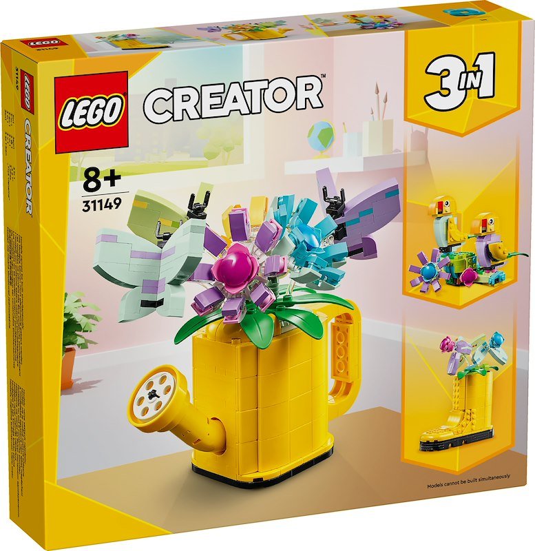 Lego® Creator 3 in 1 Innaffiatoio con fiori 31149