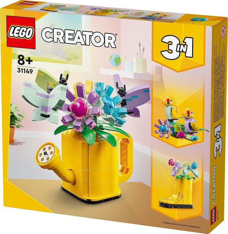 Lego® Creator 3 in 1 Innaffiatoio con fiori 31149