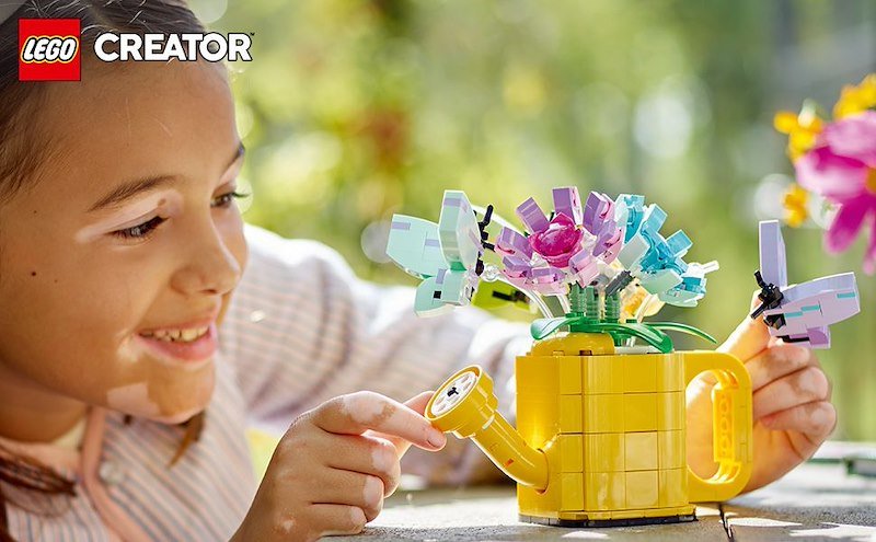 Lego® Creator 3 in 1 Innaffiatoio con fiori 31149