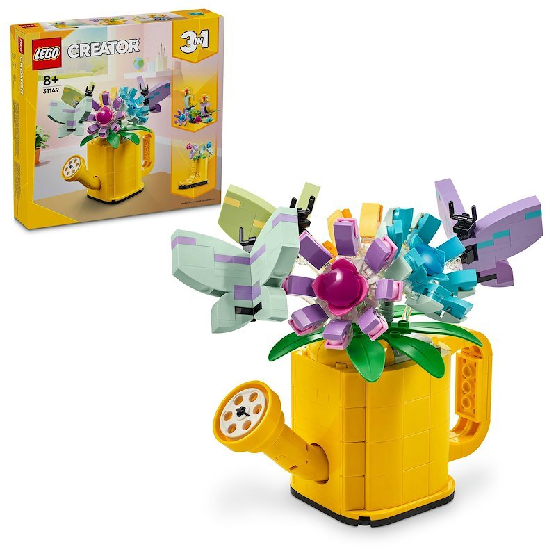 Lego® Creator 3 in 1 Innaffiatoio con fiori 31149