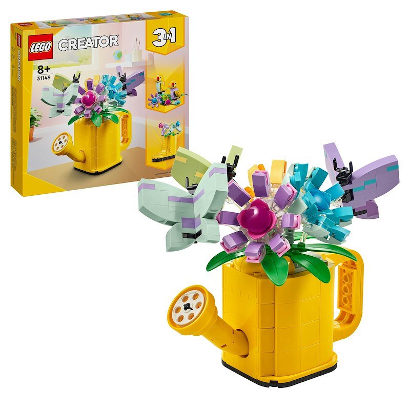 Lego® Creator 3 in 1 Innaffiatoio con fiori 31149