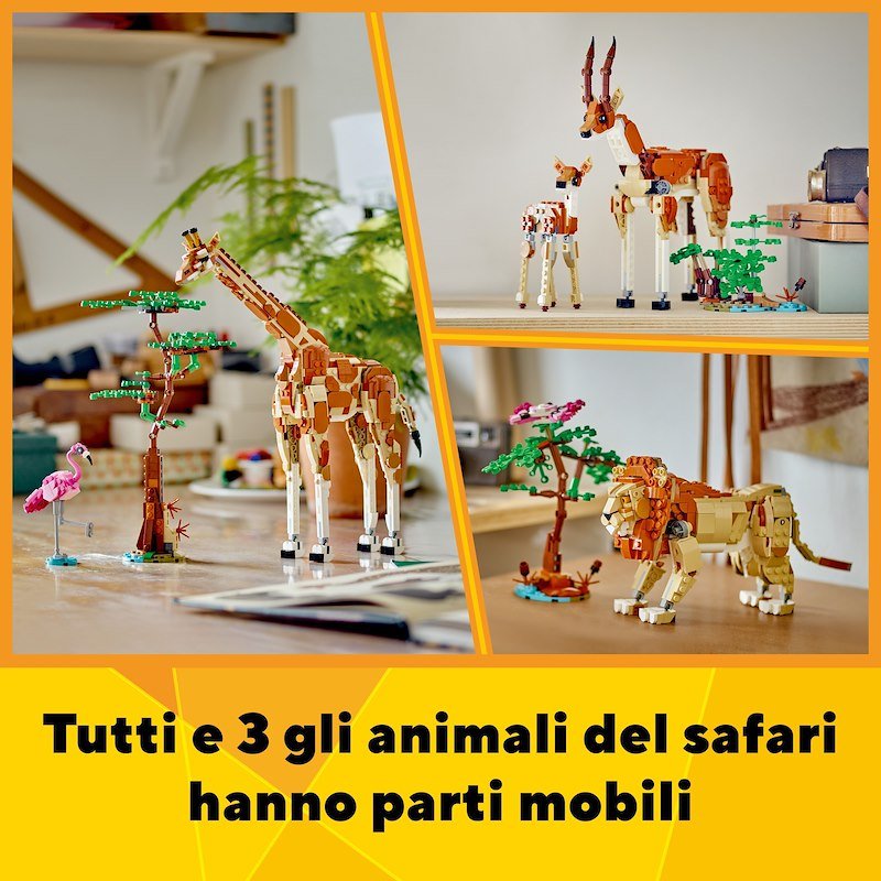 Lego® Creator Animali del safari (31150)
