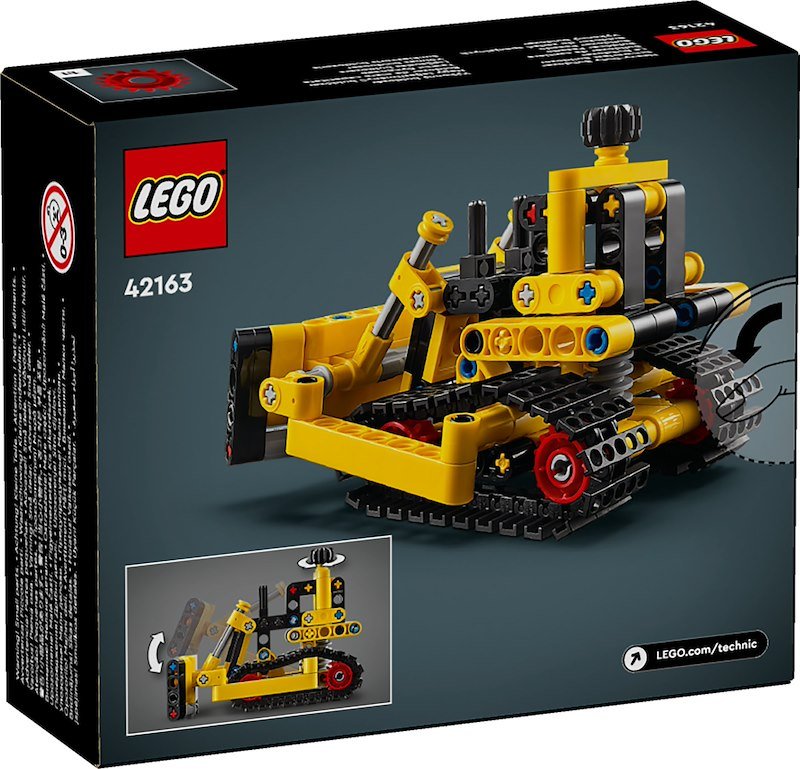 Lego® TECHNIC Bulldozer da cantiere 42163