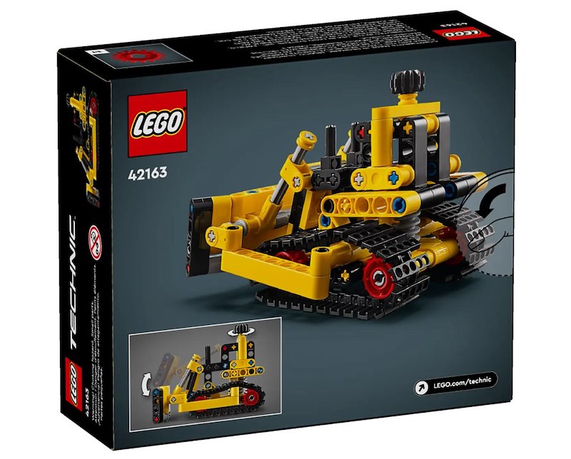 Lego® TECHNIC Bulldozer da cantiere 42163