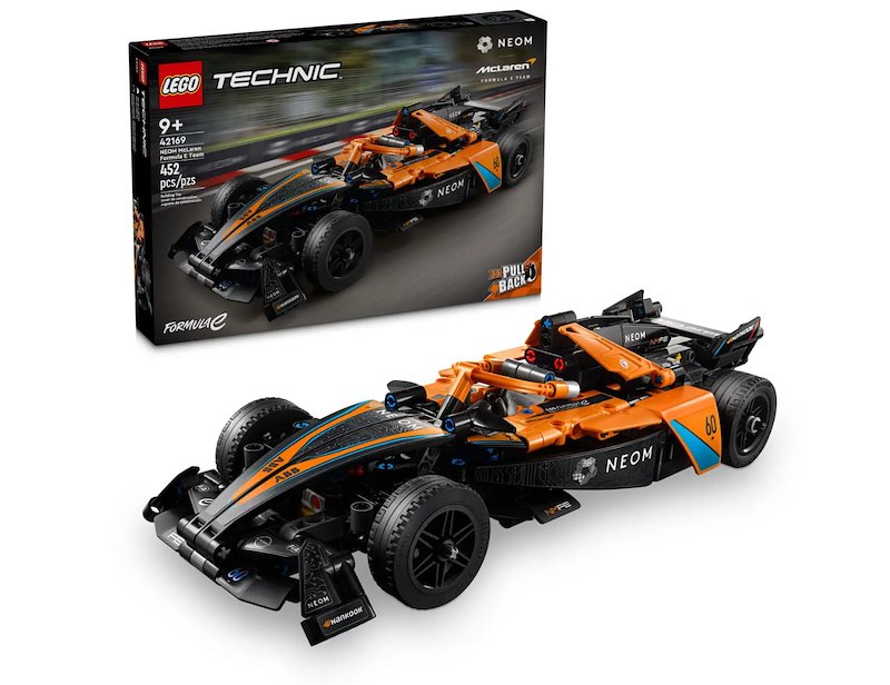 Lego Technic NEOM McLaren Formula E Race Car 42169