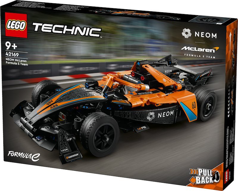 Lego Technic NEOM McLaren Formula E Race Car 42169
