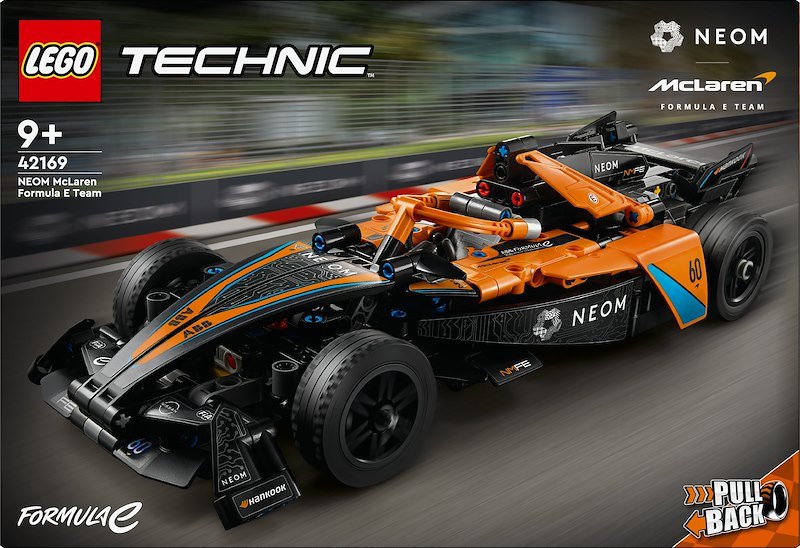 Lego Technic NEOM McLaren Formula E Race Car 42169