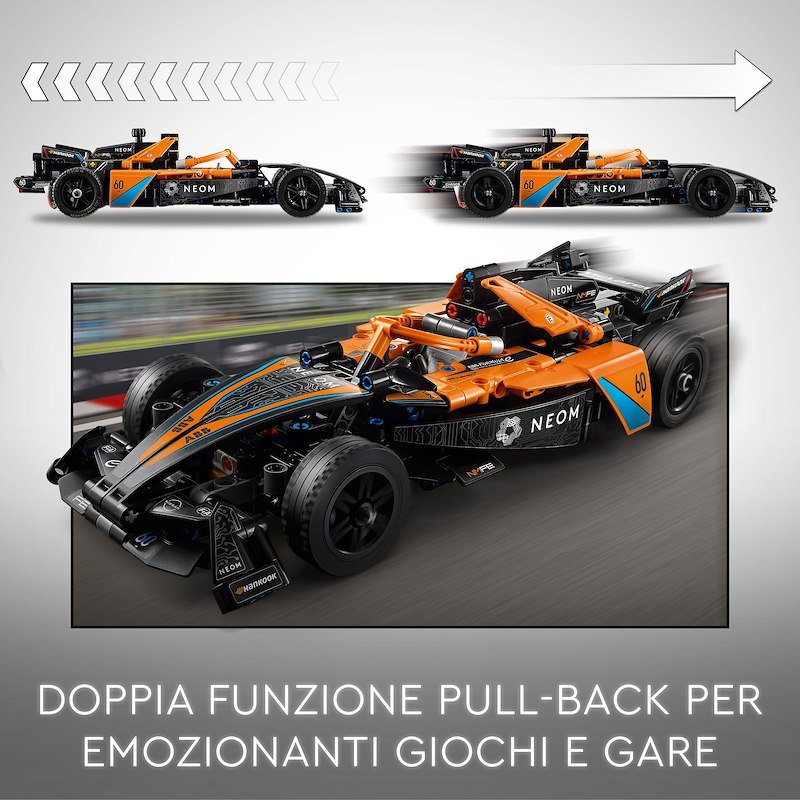 Lego Technic NEOM McLaren Formula E Race Car 42169