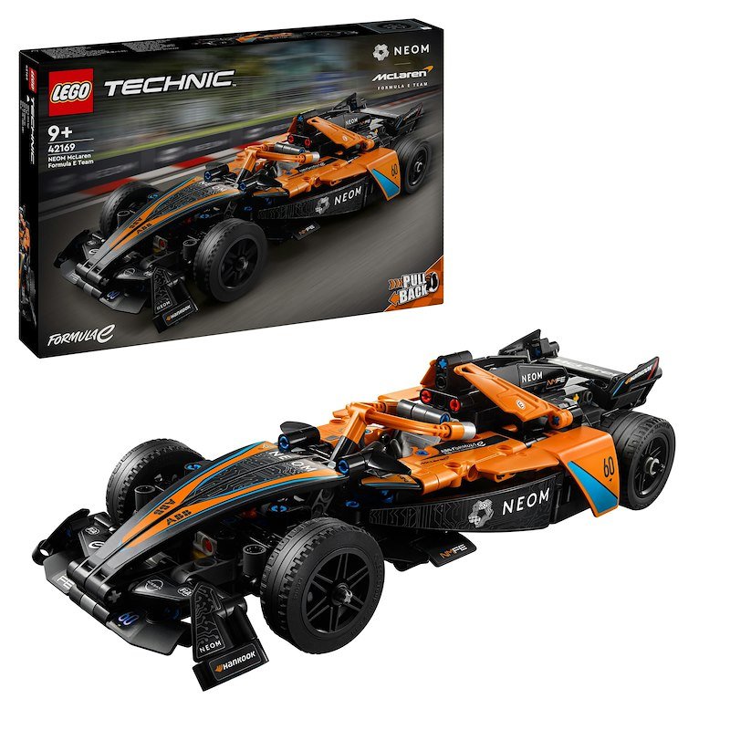 Lego Technic NEOM McLaren Formula E Race Car 42169