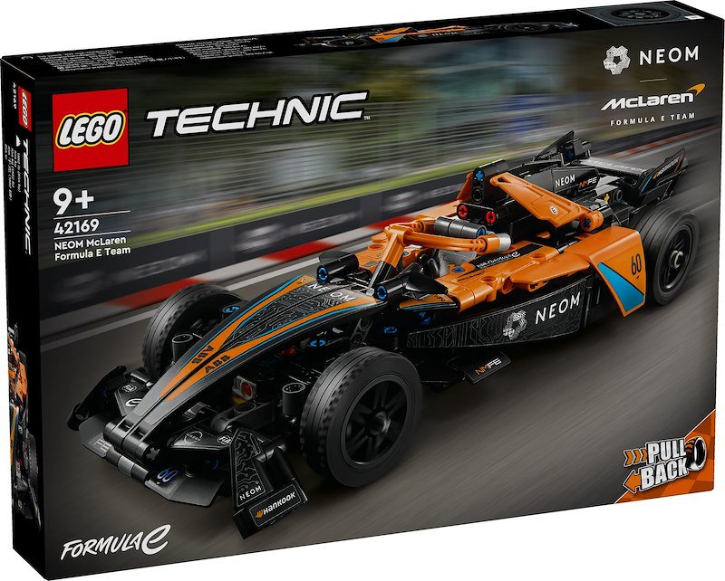 Lego Technic NEOM McLaren Formula E Race Car 42169