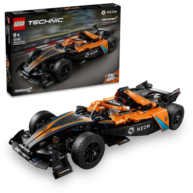 Lego Technic NEOM McLaren Formula E Race Car 42169