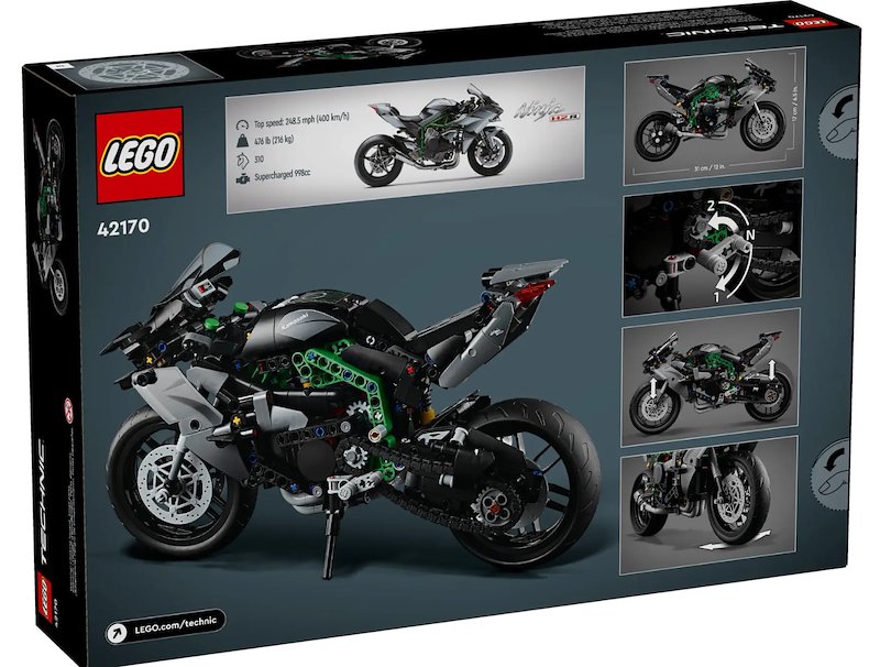 Lego Technic Motocicletta Kawasaki Ninja H2R - 42170