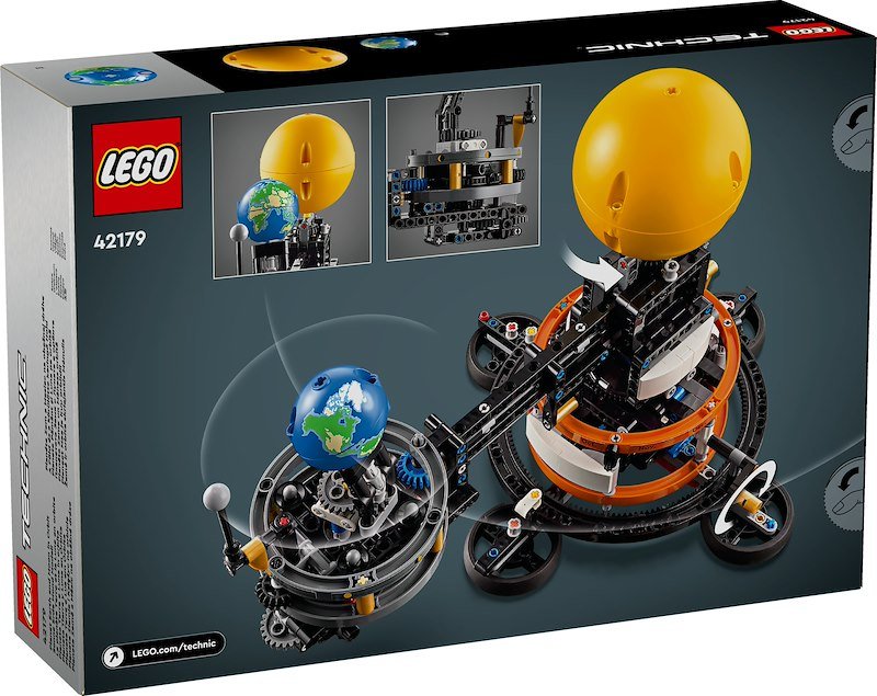 Lego Technic Pianeta Terra e Luna in orbita 42179