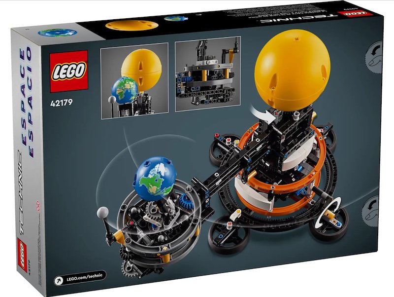 Lego Technic Pianeta Terra e Luna in orbita 42179