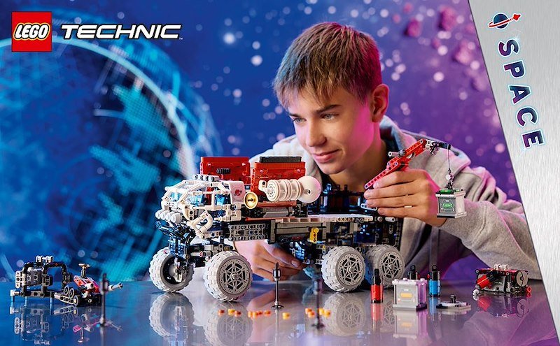 Lego Technic Rover di esplorazione marziano 42180