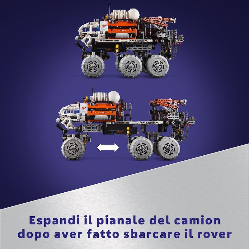 Lego Technic Rover di esplorazione marziano 42180
