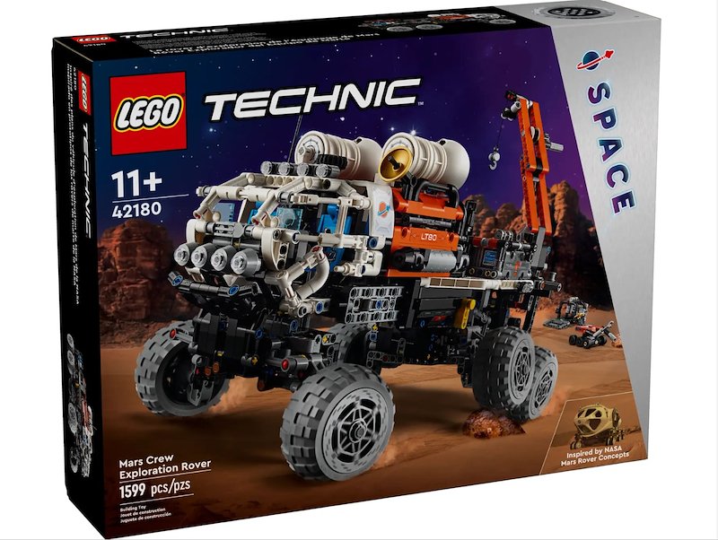 Lego Technic Rover di esplorazione marziano 42180