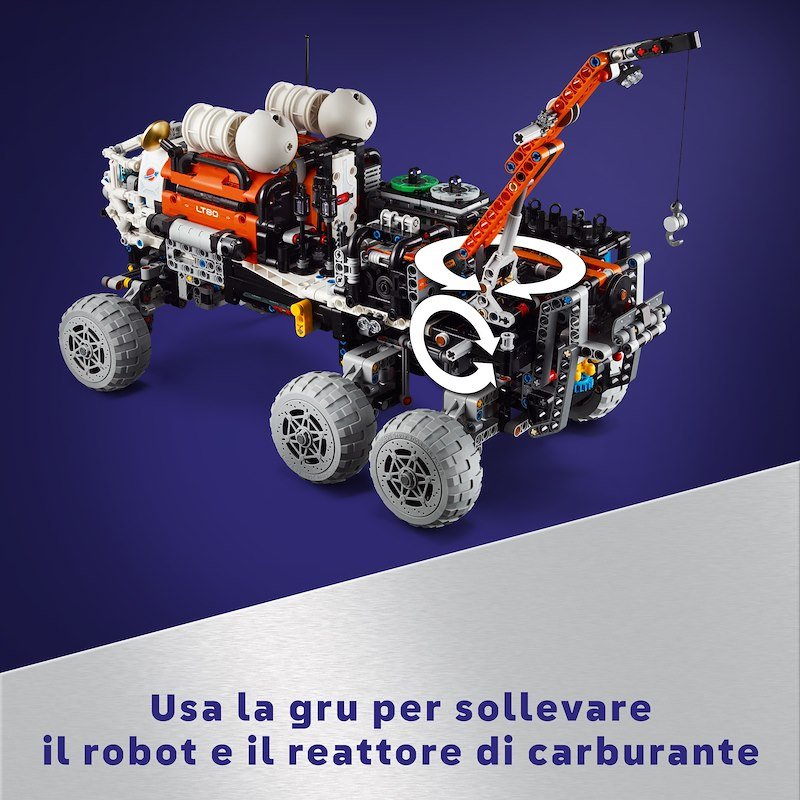 Lego Technic Rover di esplorazione marziano 42180