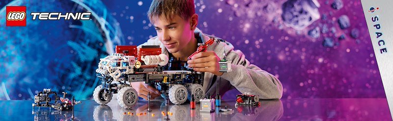 Lego Technic Rover di esplorazione marziano 42180