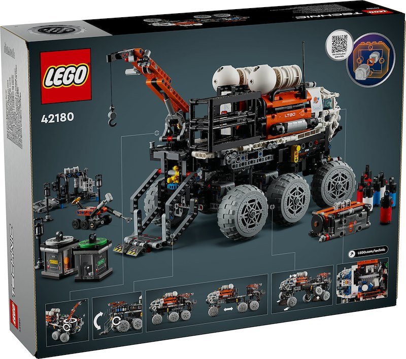 Lego Technic Rover di esplorazione marziano 42180