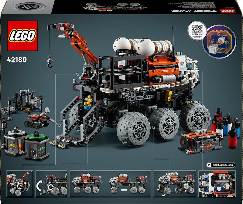 Lego Technic Rover di esplorazione marziano 42180