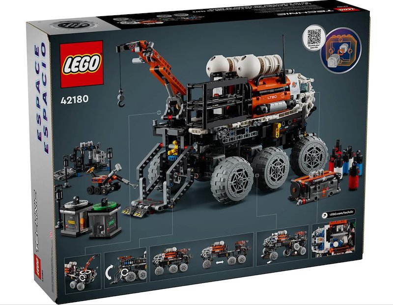 Lego Technic Rover di esplorazione marziano 42180
