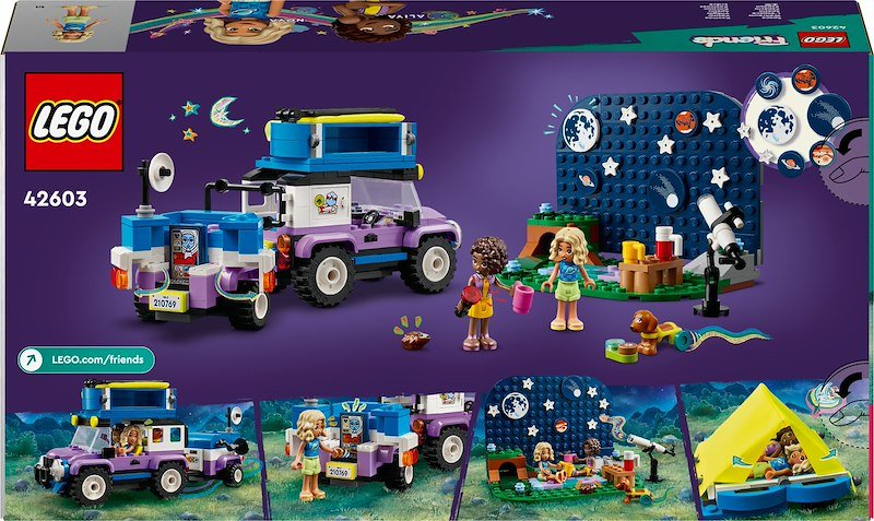 Lego Friends Camping-van sotto le stelle - 42603