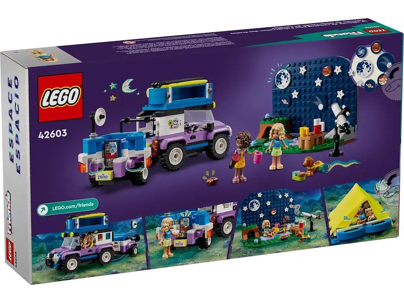 Lego Friends Camping-van sotto le stelle - 42603