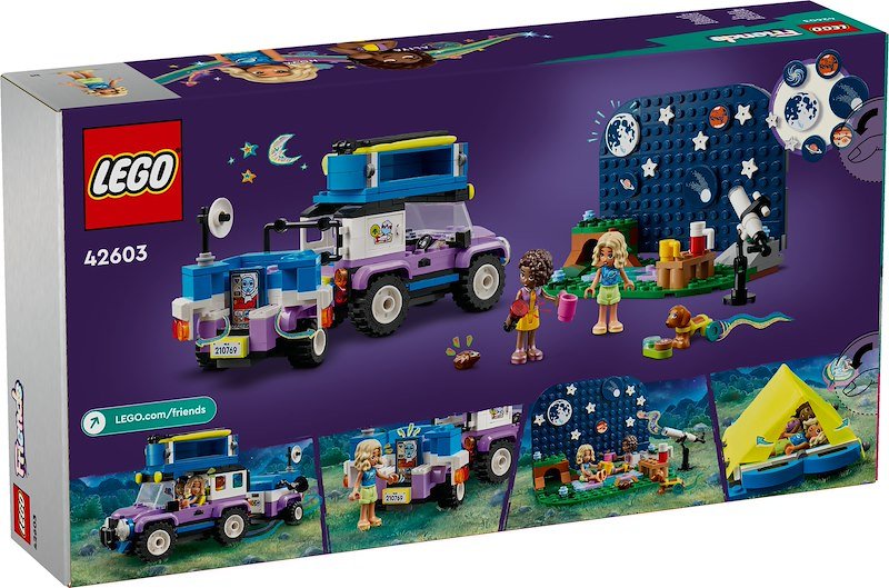 Lego Friends Camping-van sotto le stelle - 42603