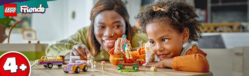 Lego® Friends Rimorchio con cavallo e pony 42634