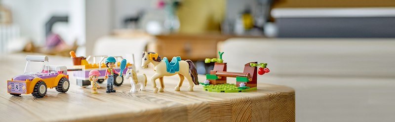 Lego® Friends Rimorchio con cavallo e pony 42634