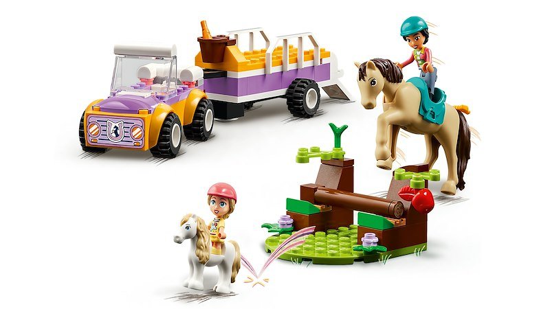 Lego® Friends Rimorchio con cavallo e pony 42634