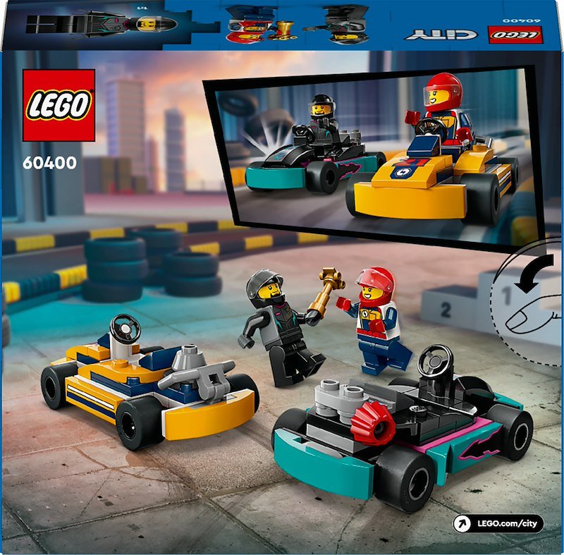 Lego® City Go-kart e piloti 60400