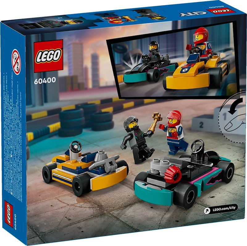 Lego® City Go-kart e piloti 60400