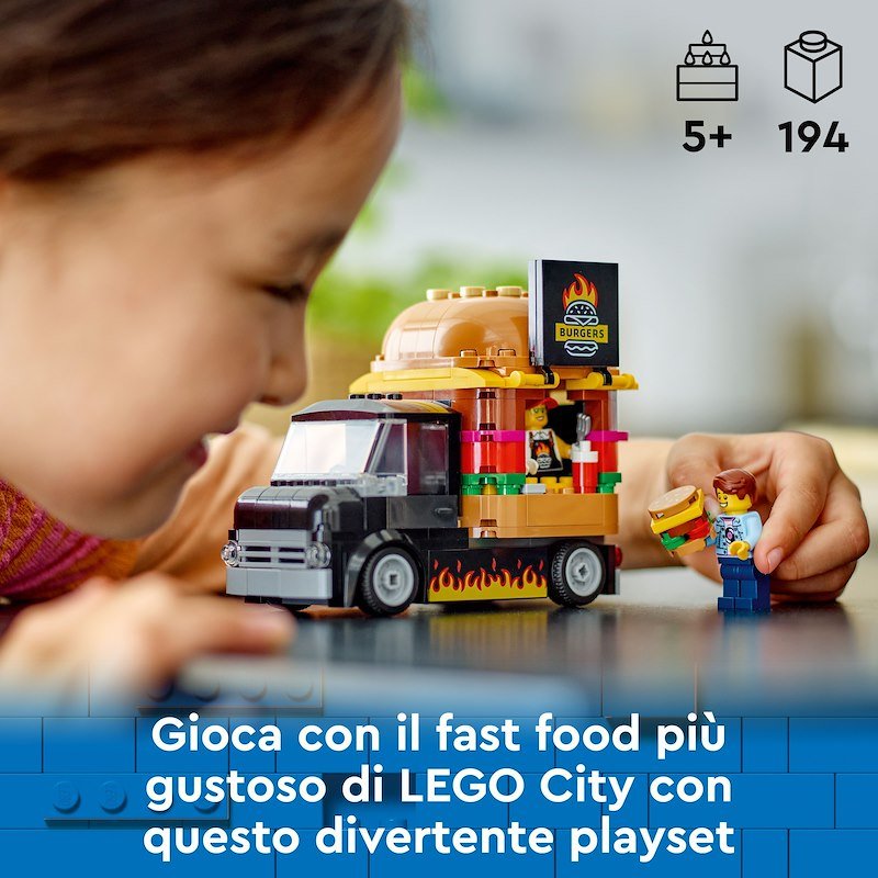 Lego® City Furgone degli hamburger 60404