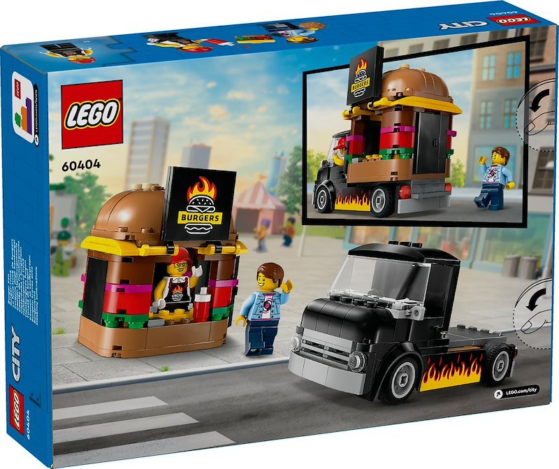 Lego® City Furgone degli hamburger 60404