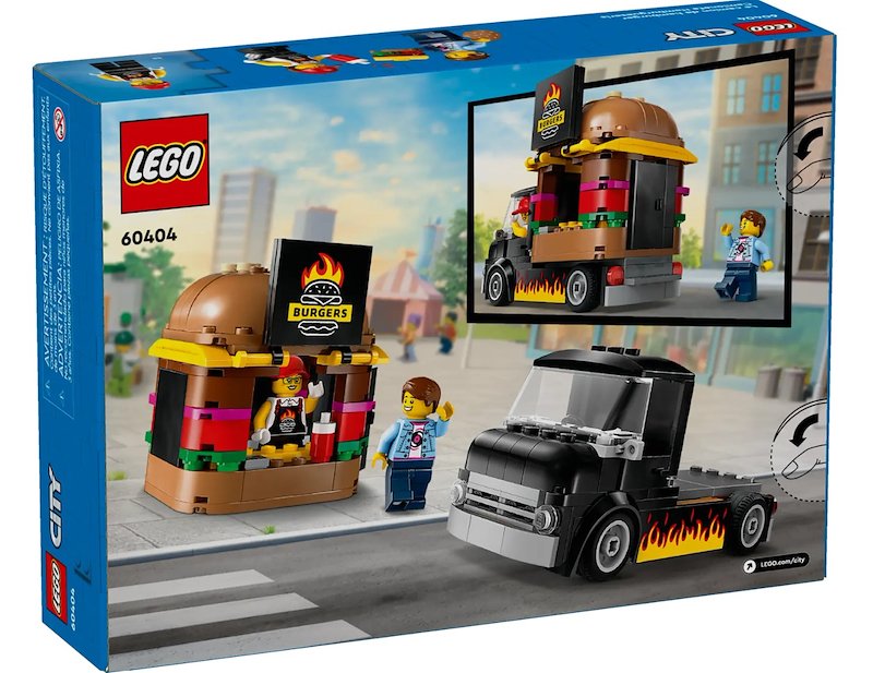 Lego® City Furgone degli hamburger 60404