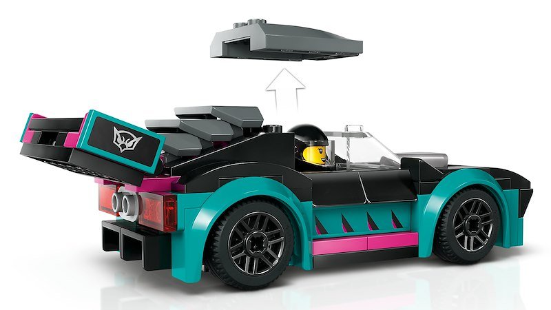 Lego® City Auto da corsa e trasportatore 60406