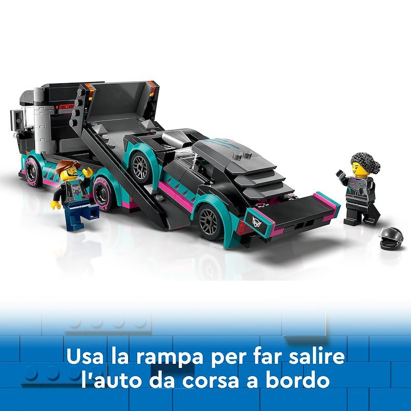 Lego® City Auto da corsa e trasportatore 60406